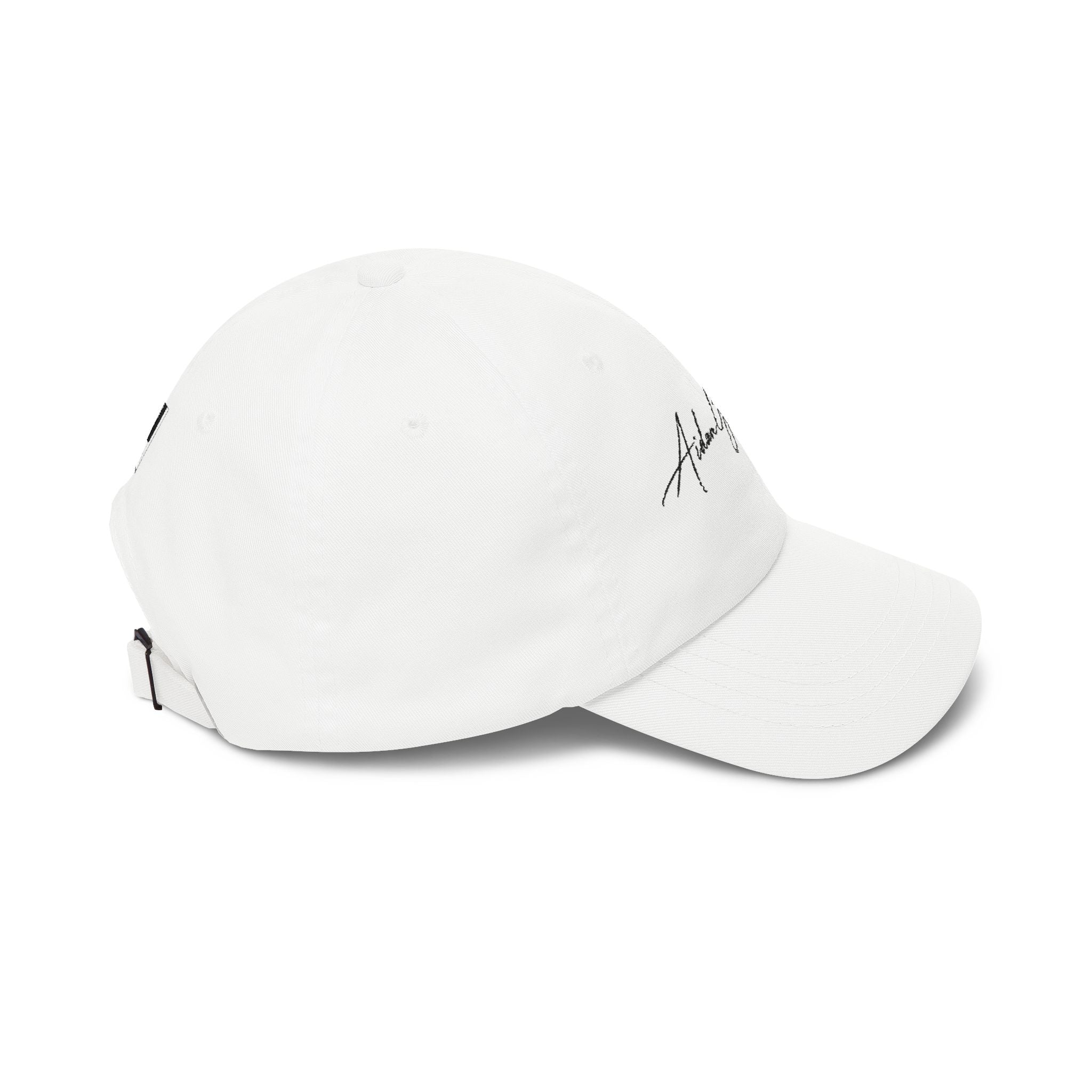 Embroidered Signature Dad Cap — Personalized "Aidan Gittings" Script Hat