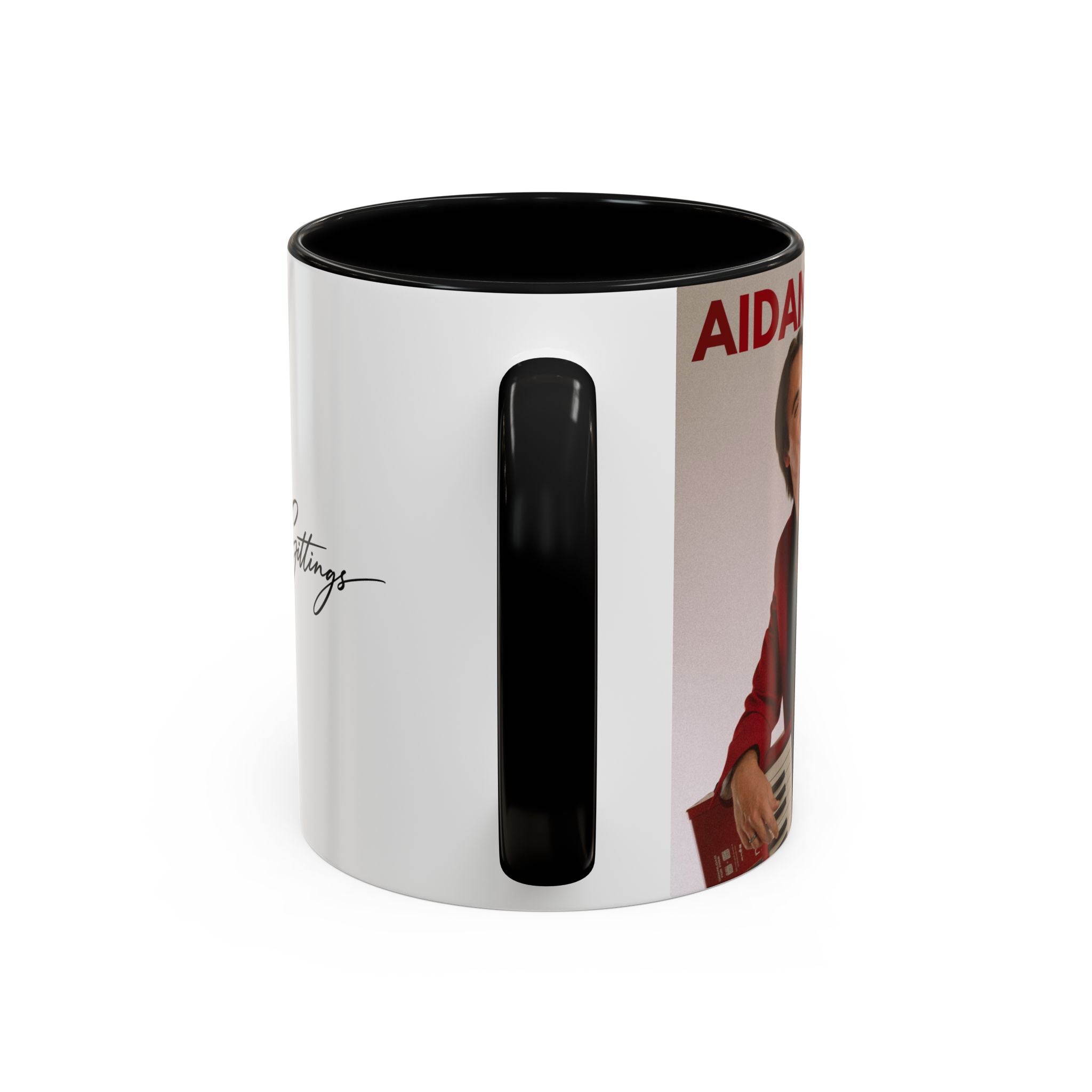 Aidan Gittings Welcome to the Show Album Mug — Custom Name Accent Mug (11/15oz)