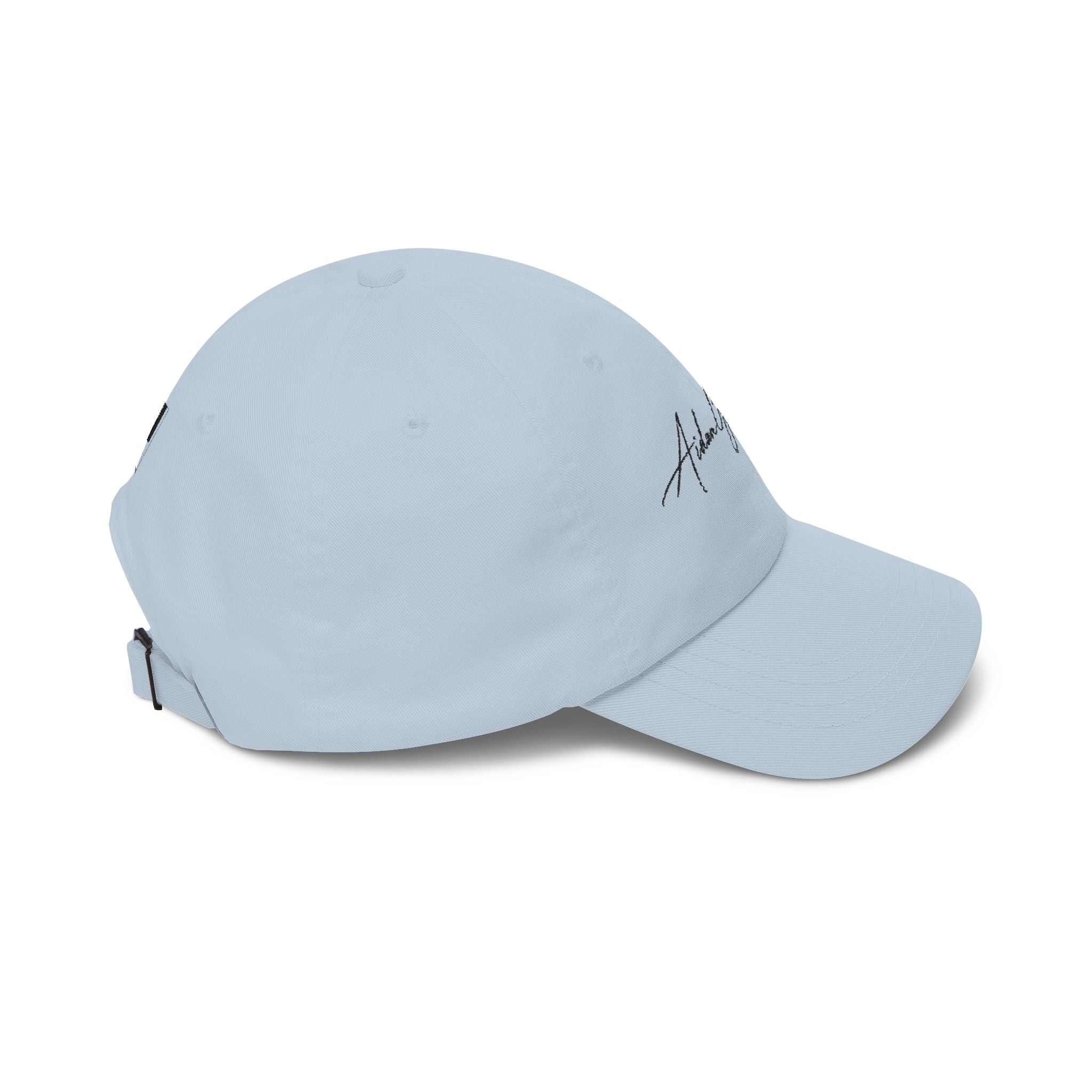 Embroidered Signature Dad Cap — Personalized "Aidan Gittings" Script Hat