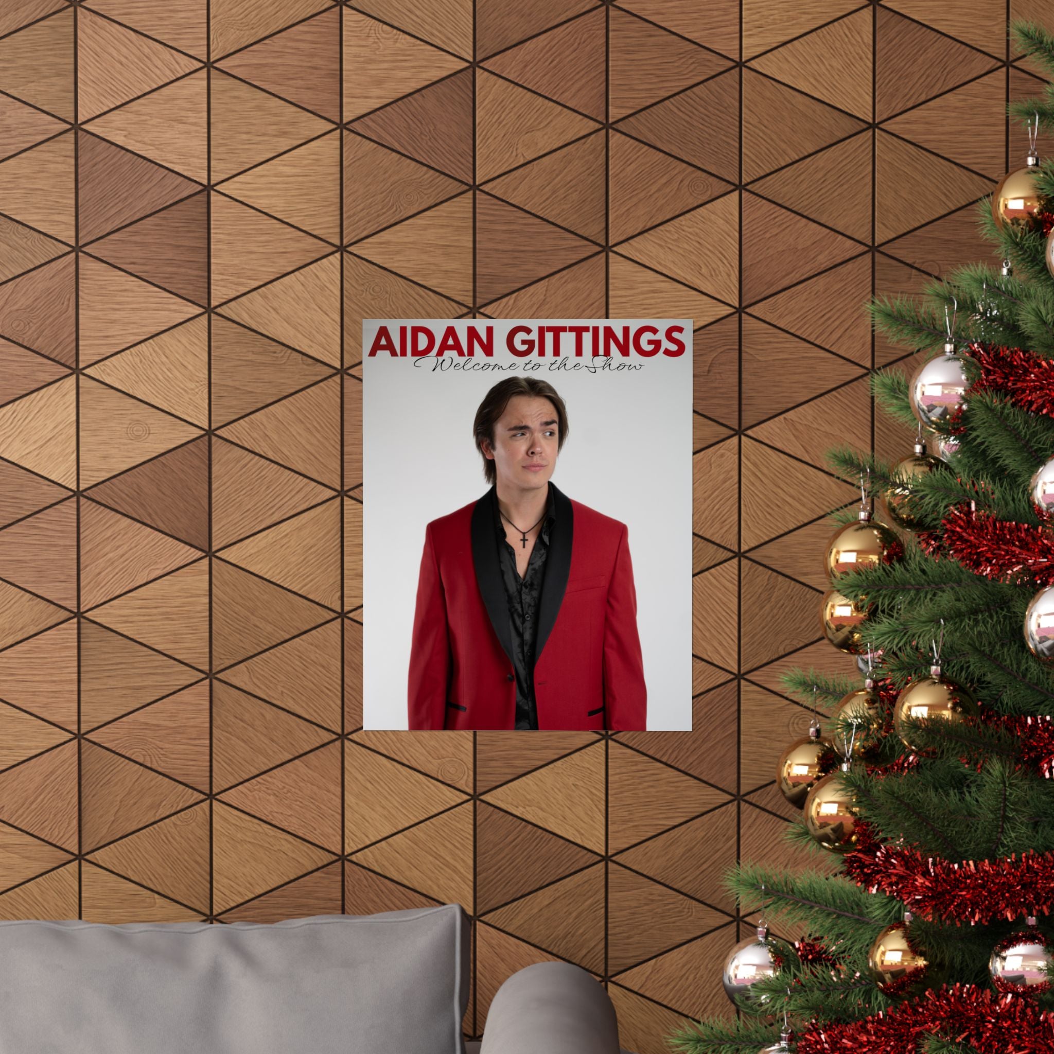 Aidan Gittings "Welcome to the Show" Matte Poster